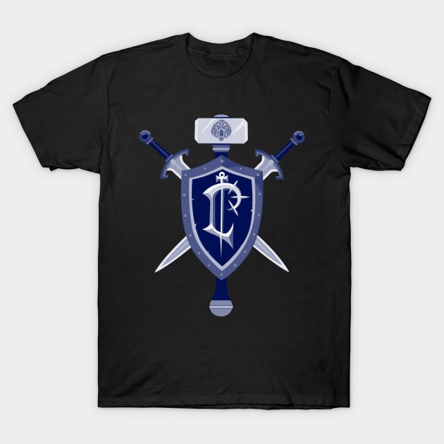 Minimalist Stormwind Crest T-Shirt by inkandinvention